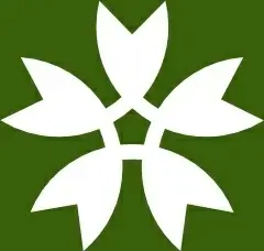 Flag Of Iwakuni Yamaguchi clip art 