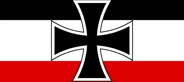 Flag Of North German Confederation Jack clip art