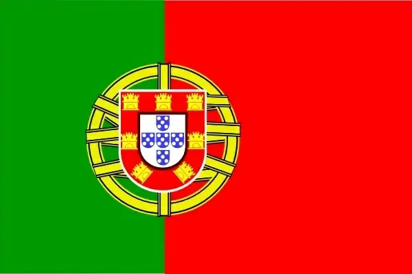 Flag Of Portugal clip art