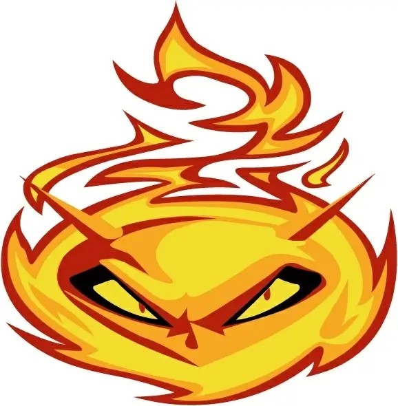 Flame logo vector vectors newest