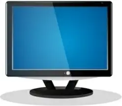 Flat Screen LCD Television
