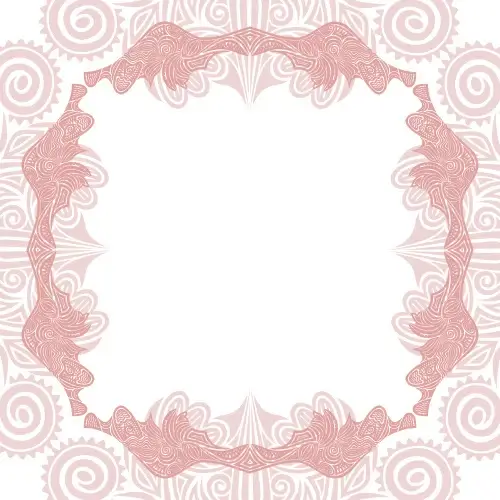 floral tiling pattern vintage vector set