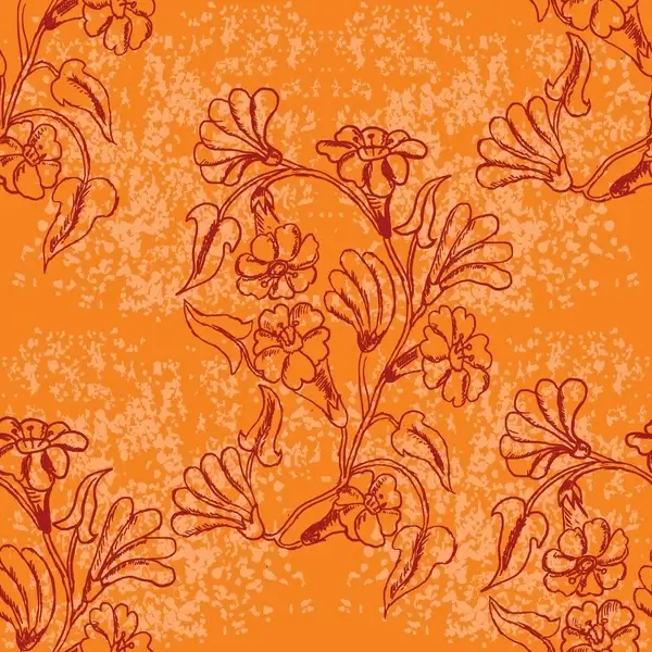 floral wallpaper vector