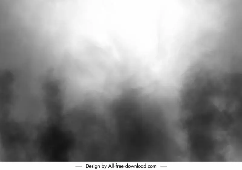 fog brushes scene backdrop black white monochrome design