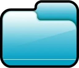 Folder Closed Blue