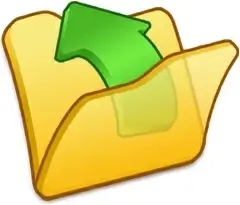 Folder yellow parent 