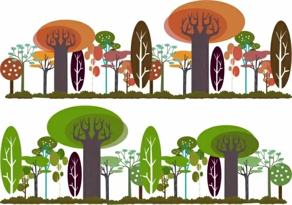 forest background templates multicolored geometry design