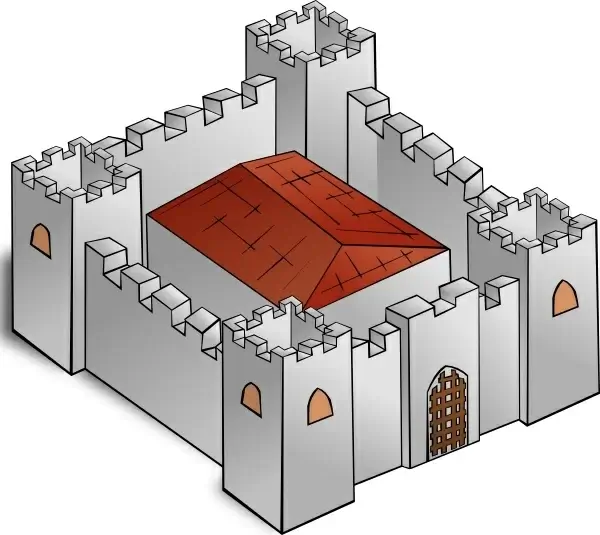 Fortress clip art