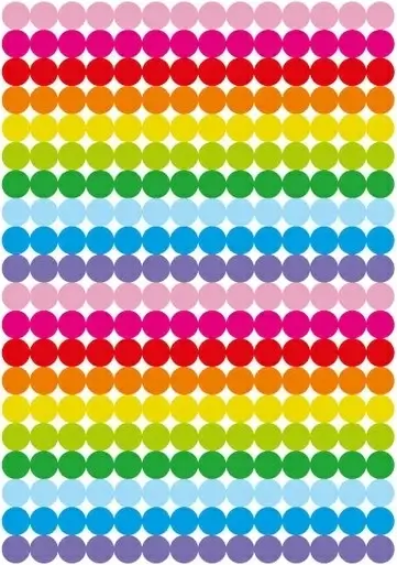 Free Dots in Color Range
