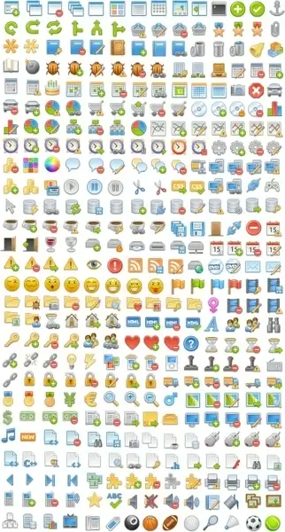 Free icons set icons pack