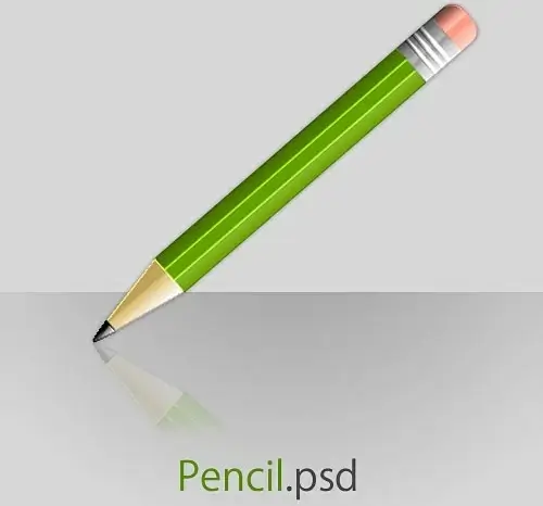 Free Pencil PSD file