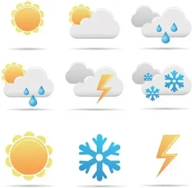 Free Simple Vector Weather Icon