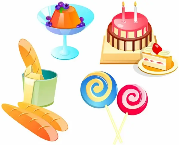 free vector cakes food graphics