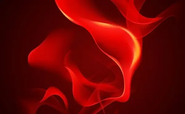 red flame background closeup swirling design