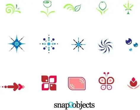 Free Vector Icons Design Elements Pack 01