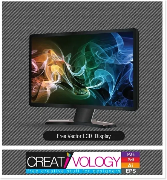 Free Vector LCD Display 2 