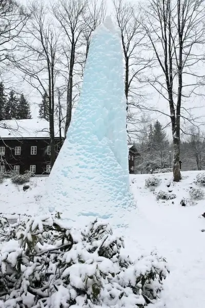 frozen fountain