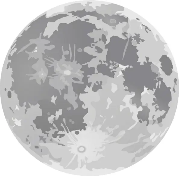 Full Moon clip art