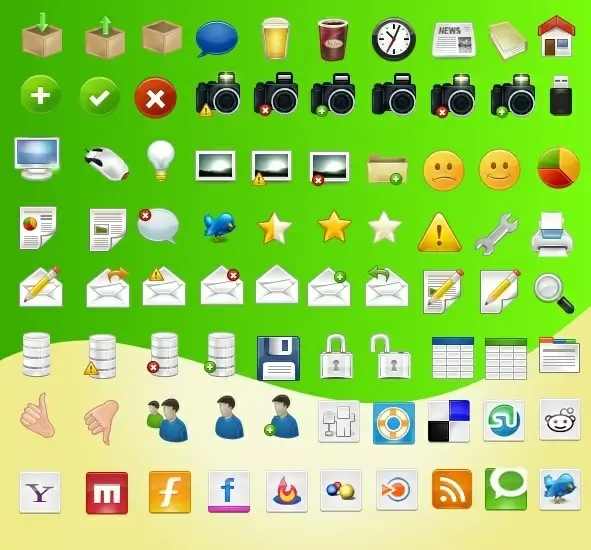 Function Free Icon Set icons pack
