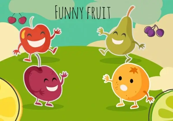 funny fruit wallpaper