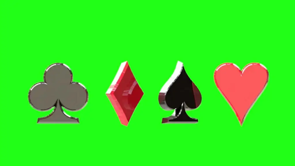 gamble symbols with turning around effect