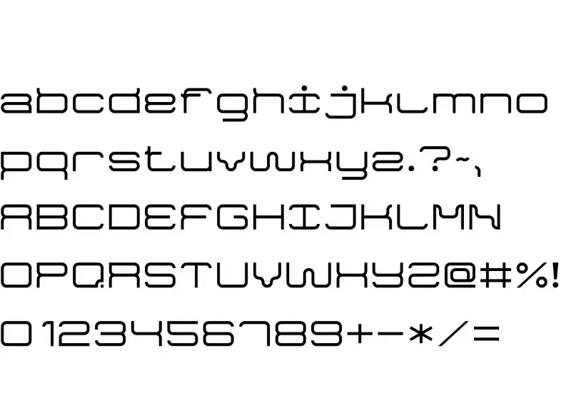 Game Font 7