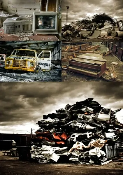 garbage chaos wastes highdefinition picture