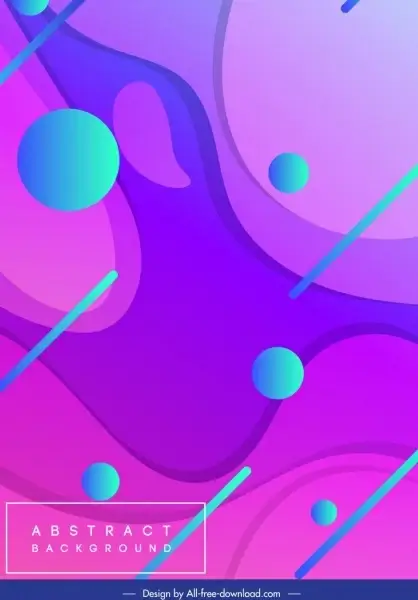 geometrical abstract background template colorful modern design