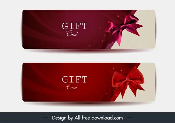 gift card template elegant modern knot decor