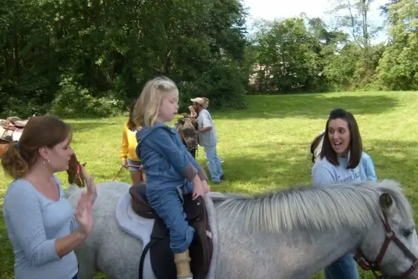 girl and pony