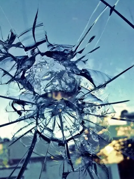 glass broken break