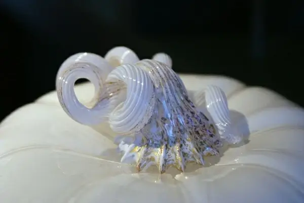 glass pumpkin