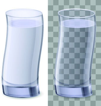 glass vector illustration