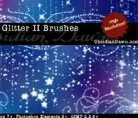 Glitter II Brushes