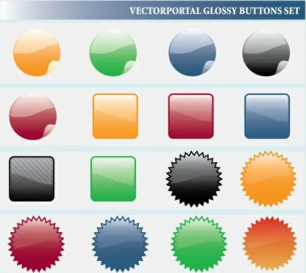 Glossy Web Icons 