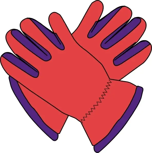 Gloves clip art 