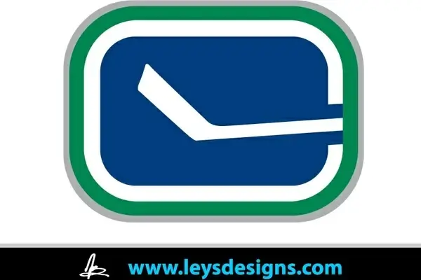Go Canucks Go! - Stick Logo