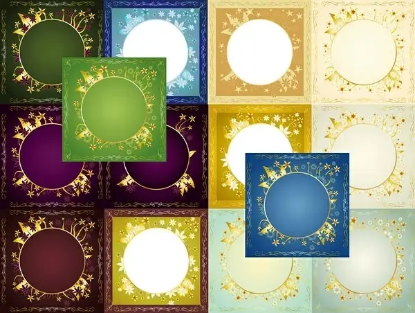 gold lace vector