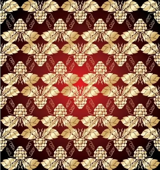 gold shading pattern 01 vector
