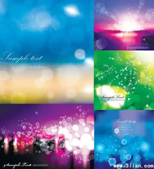 decorative background templates colorful abstract sparkling bokeh decor