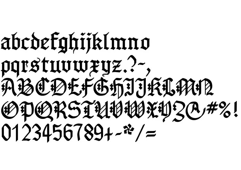 Gotenborg Fraktur 