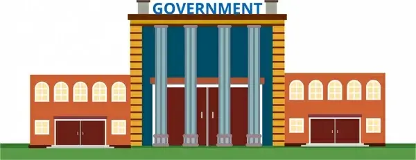 government office sketch classical design style