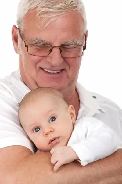 grandfather and grandson