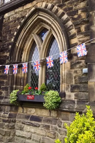 great britain flag bunting
