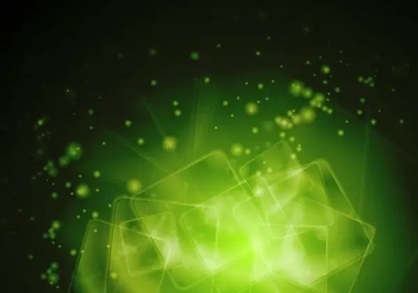 Green Abstract Design Background Vector