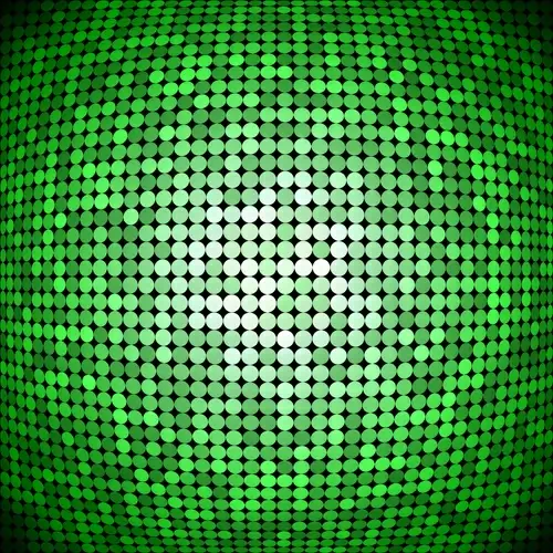 green abstract pattern vector background 