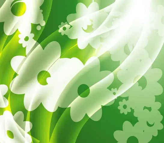 green background bubble