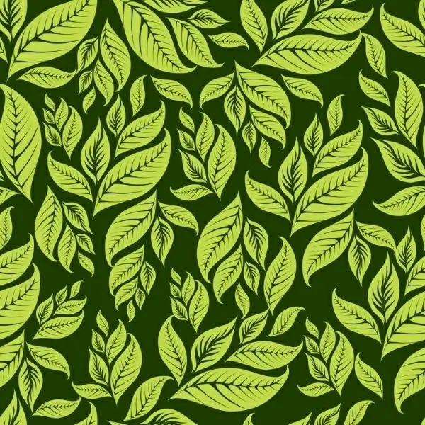 green leaf background 03 vector