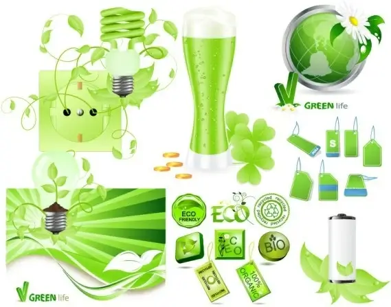 green series vector