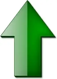Green up arrow 
